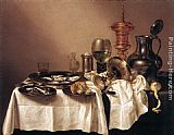 Still-life with Gilt Goblet by Willem Claesz Heda